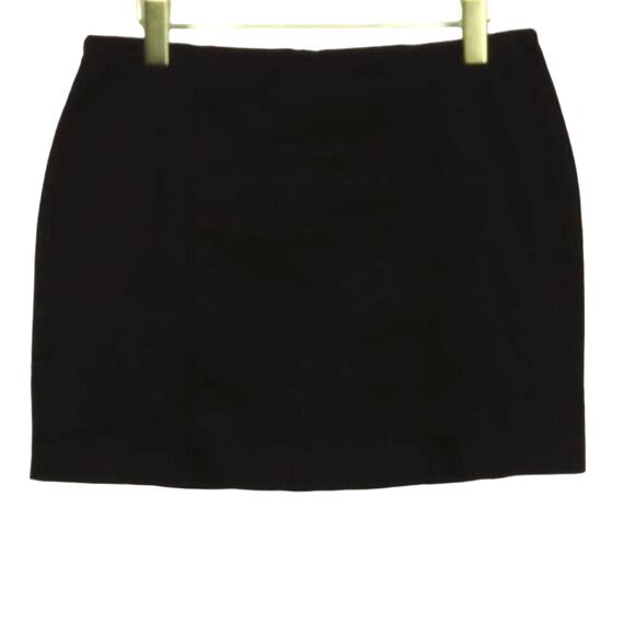 1990s Vintage Old Navy Brown Mini Skirt Size 8 Waist 30" - Picture 4 of 6